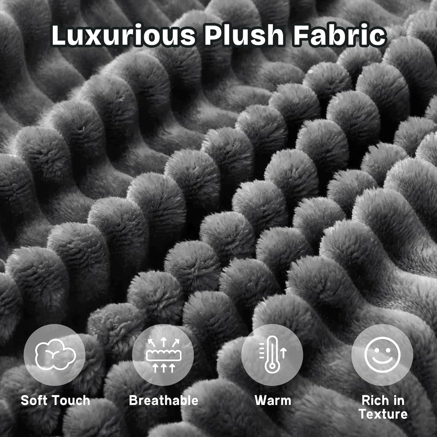 104" Modern Modular L-Shape Sofa Couch with Chaise Grey Faux Rabbit Fur Cloud Sectional Couch with Deep Seat Modular Sectional Sofa No Assembly Required Upholstered Couches for Living Room Bedroom