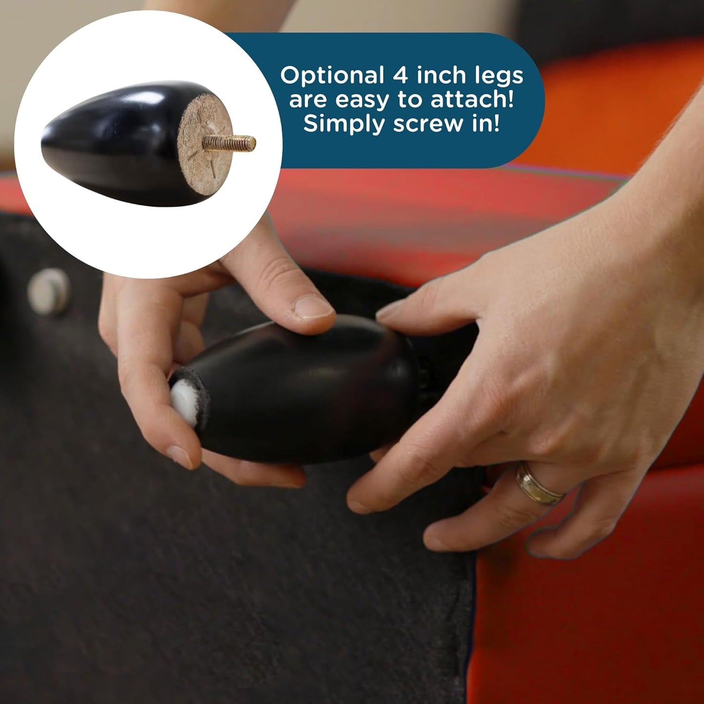 Children's Factory As We Grow Toddler Chair, Red, CF805-196, Flexible Seating for Daycare or Preschool, Kids Reading Chair, Playroom Furniture