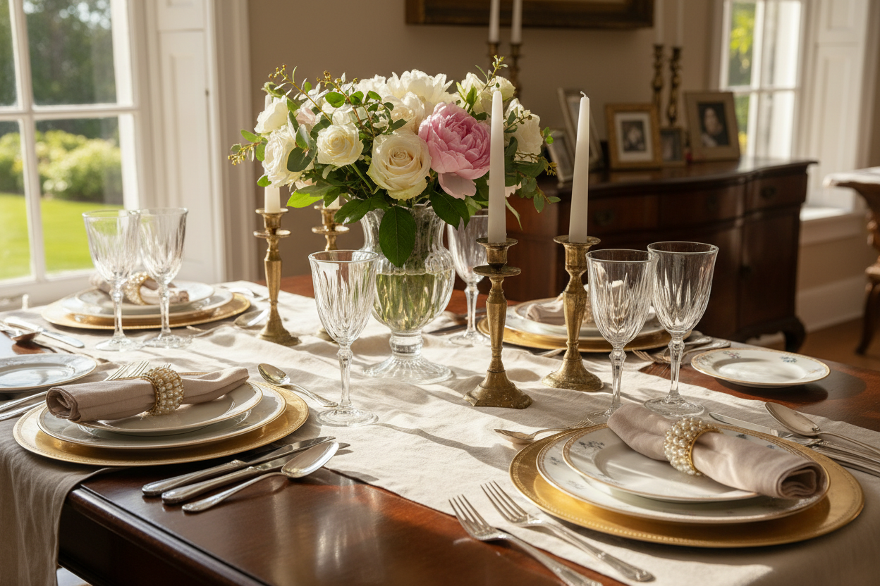 Dining & Tabletop Décor (make it real photo)